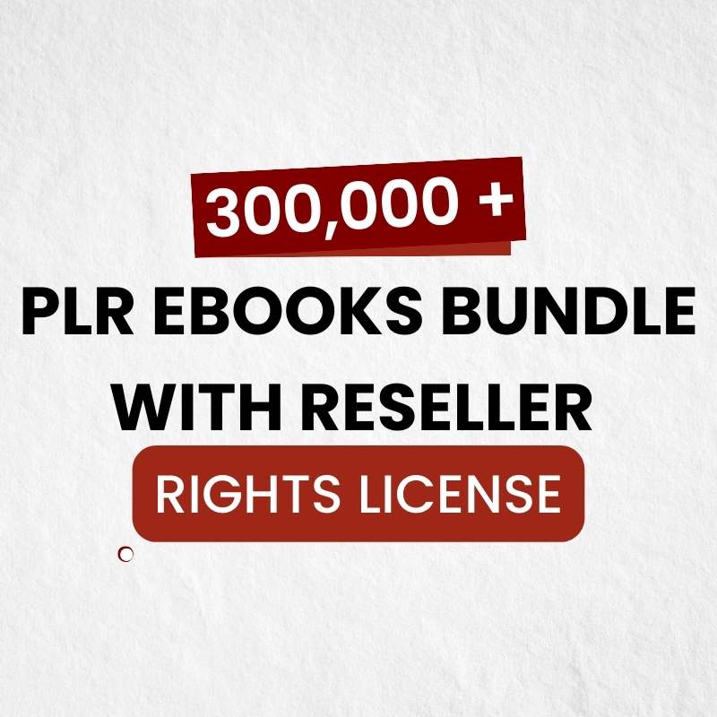 300,000+ eBooks Bundle with reseller rights