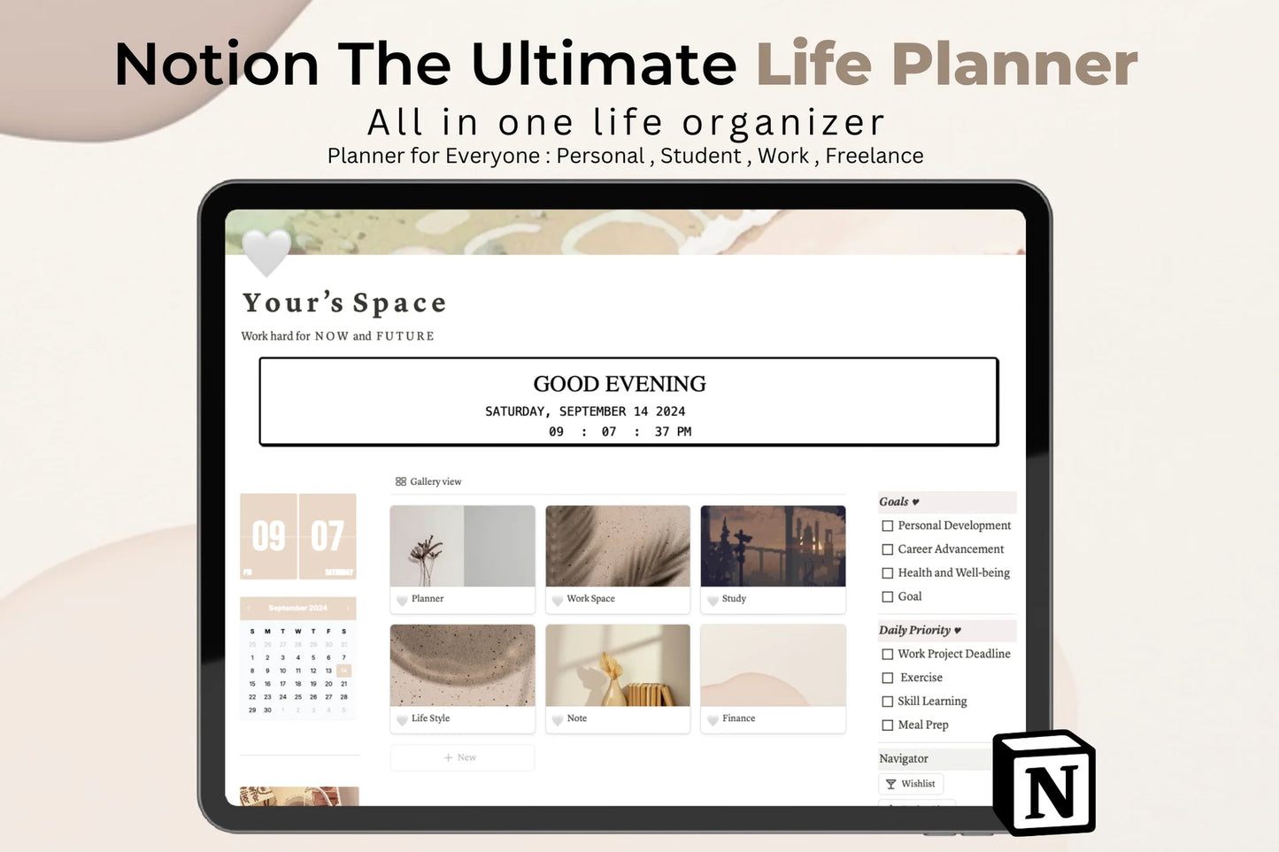 Notion, le planificateur de vie ultime 