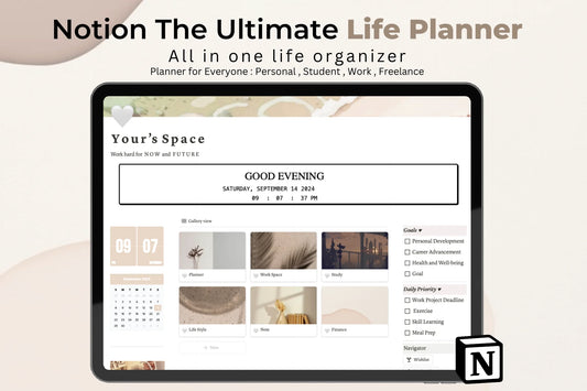 Notion the Ultimate Life Planner