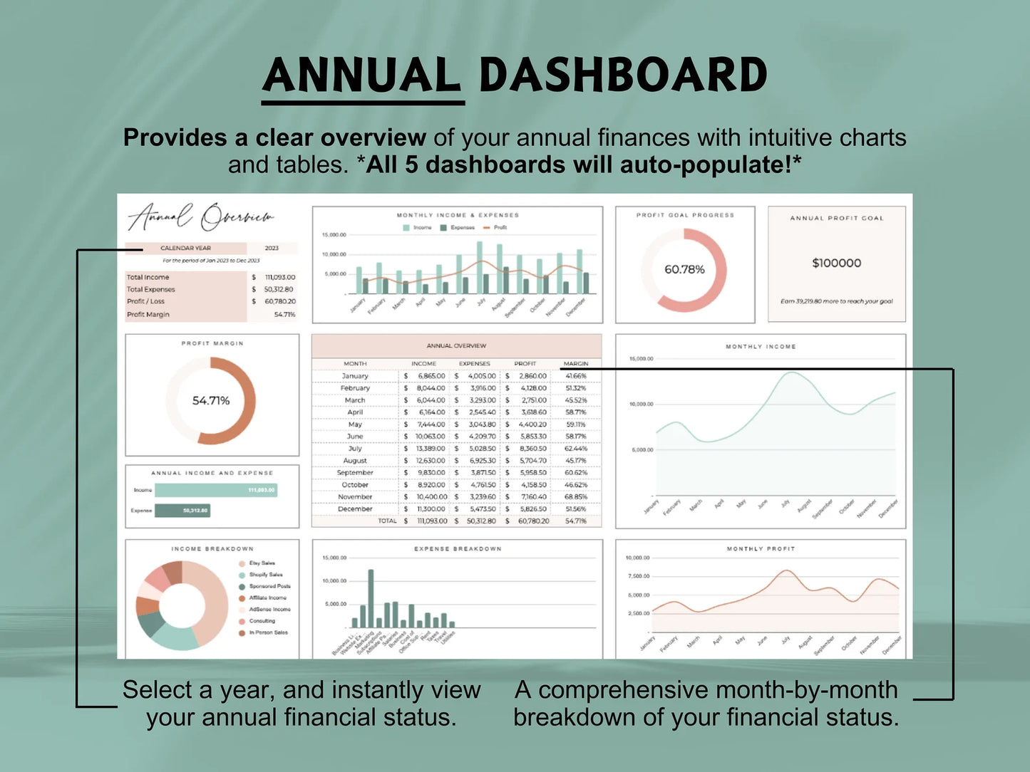 The Ultimate Small Business Google Sheet Bookkeeping Spreadsheet