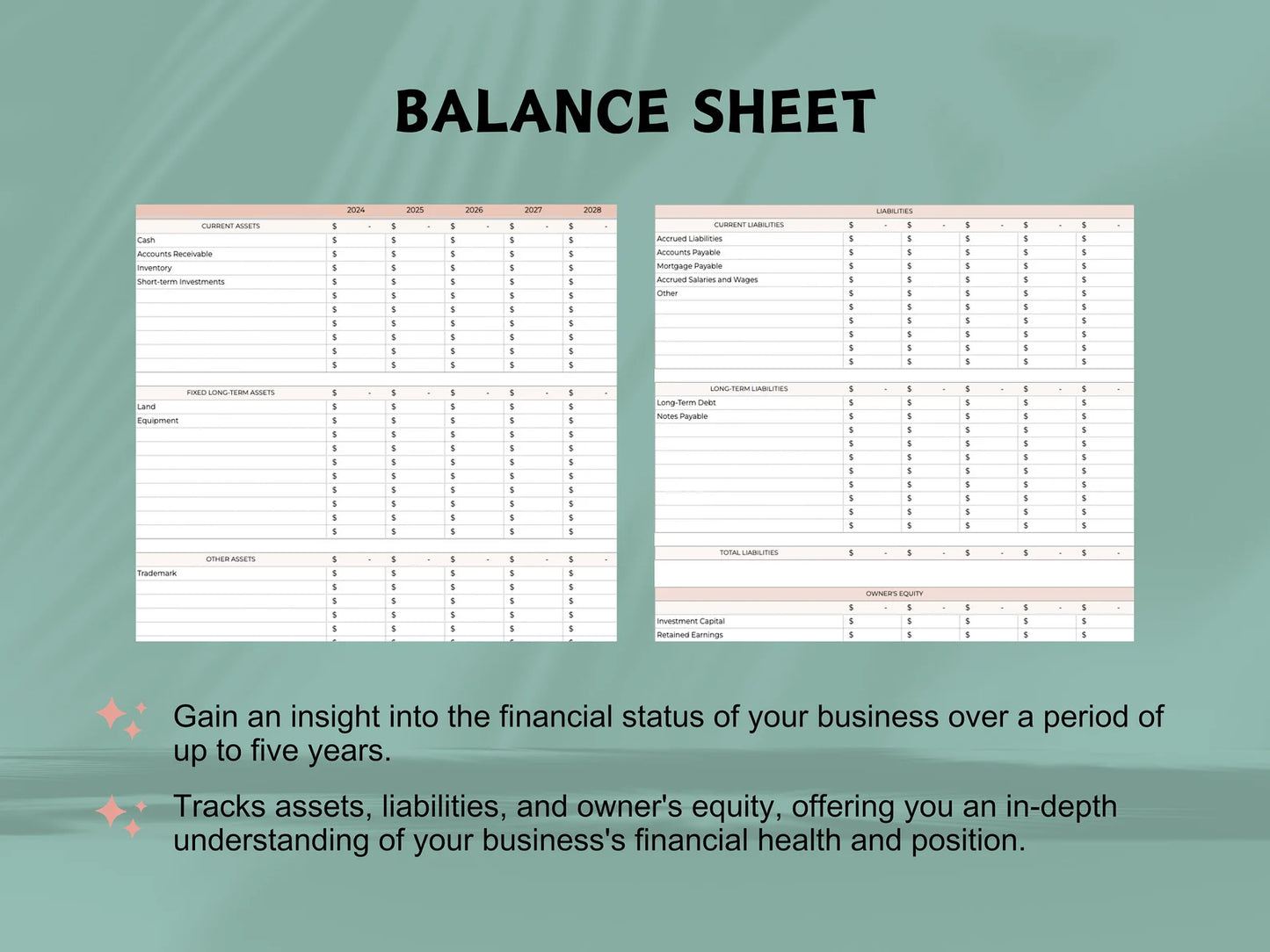 The Ultimate Small Business Google Sheet Bookkeeping Spreadsheet